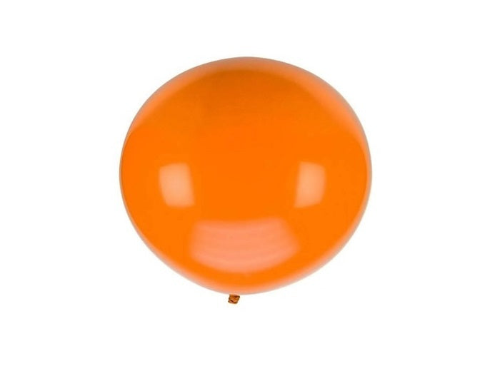 ballon rond géant orange 35gr 90cm