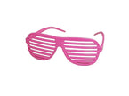 lot de 12 lunettes stores pink fuchsia néon
