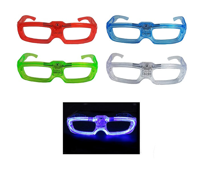 lunettes lumineuses sans verre sound control mix