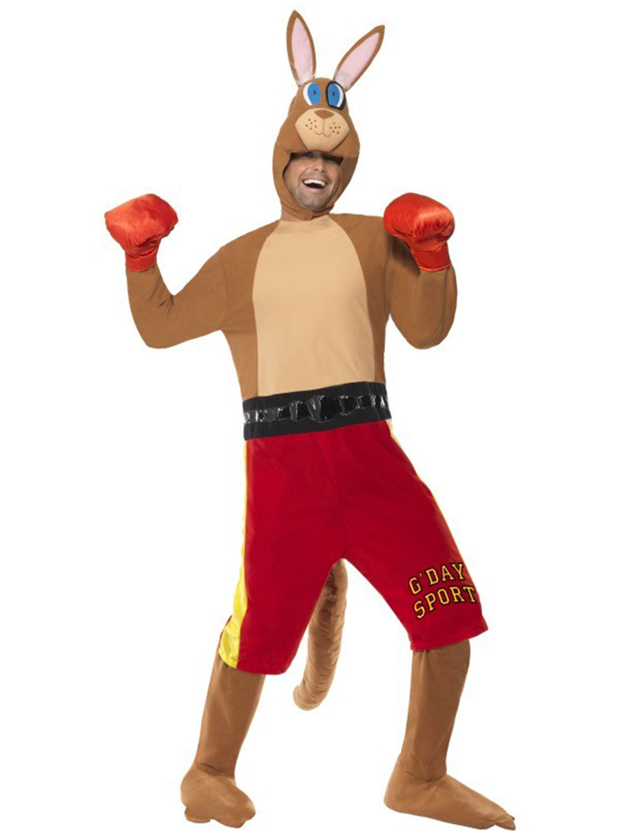 Déguisement de kangourou boxeur