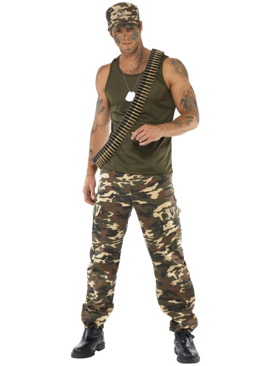 Déguisement camouflage pour homme