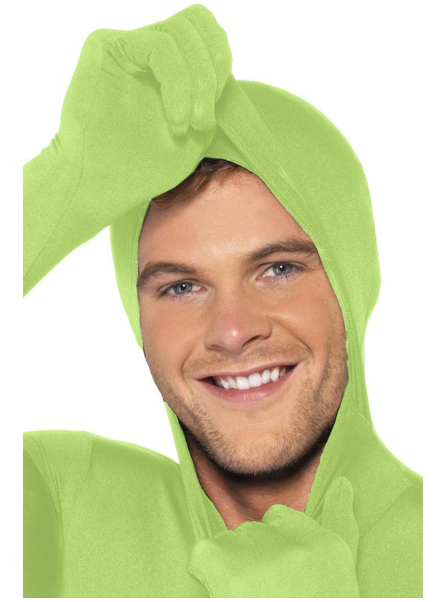 Déguisement seconde peau vert