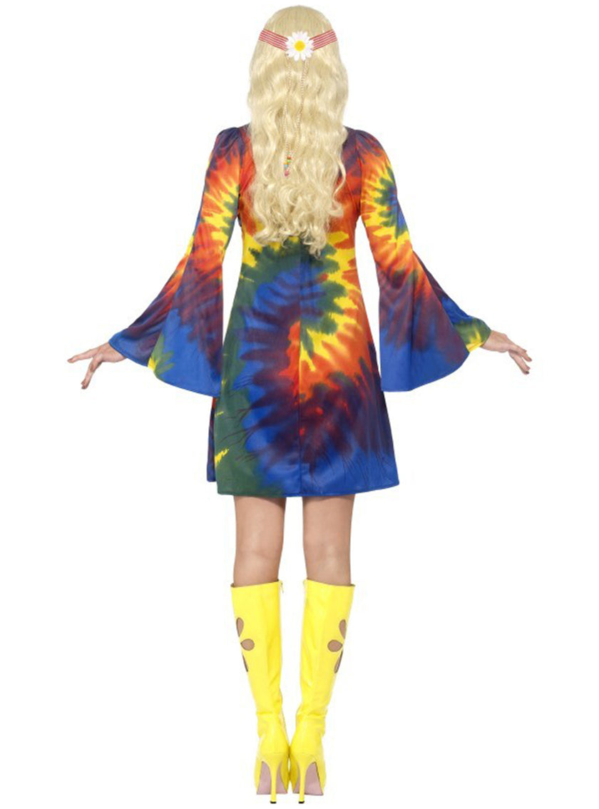 Déguisement Hippie 60's avec robe