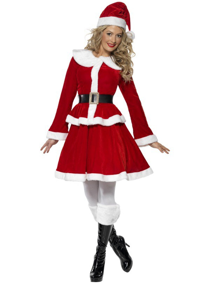 Déguisement Miss Santa Sexy deluxe