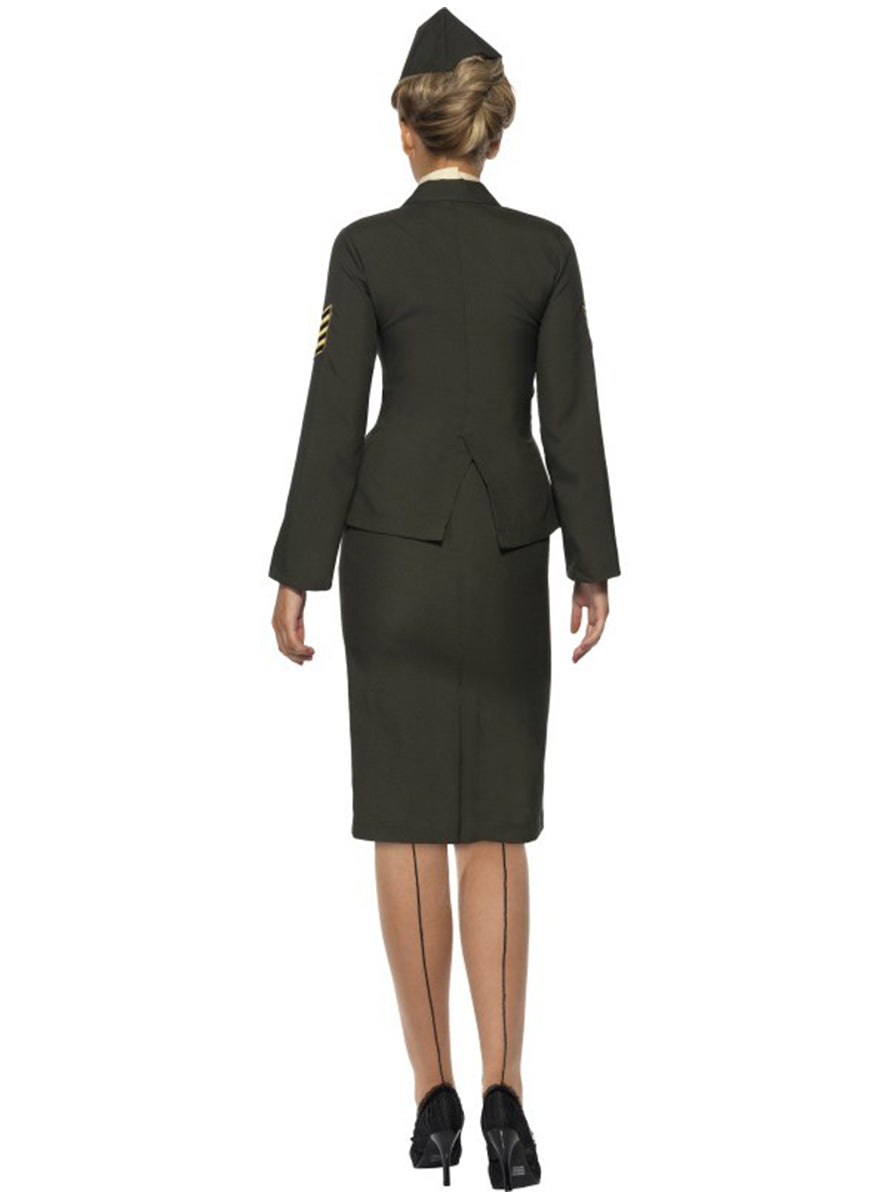 Déguisement d'officier de guerre pour femme