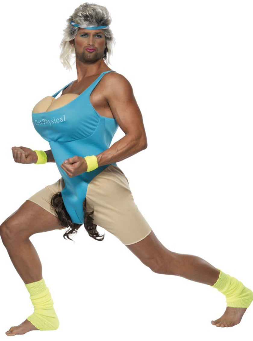 Déguisement d'une gymnaste pour homme