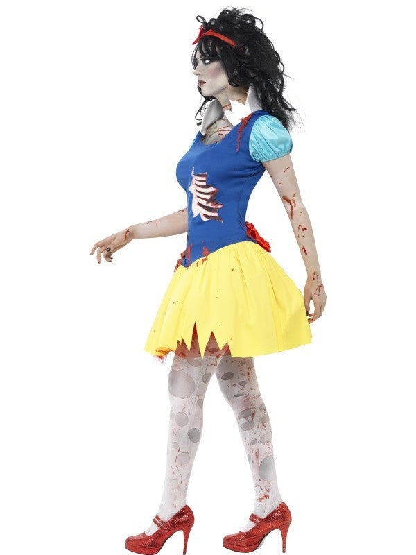 Déguisement de zombie princesse des neiges pour femme