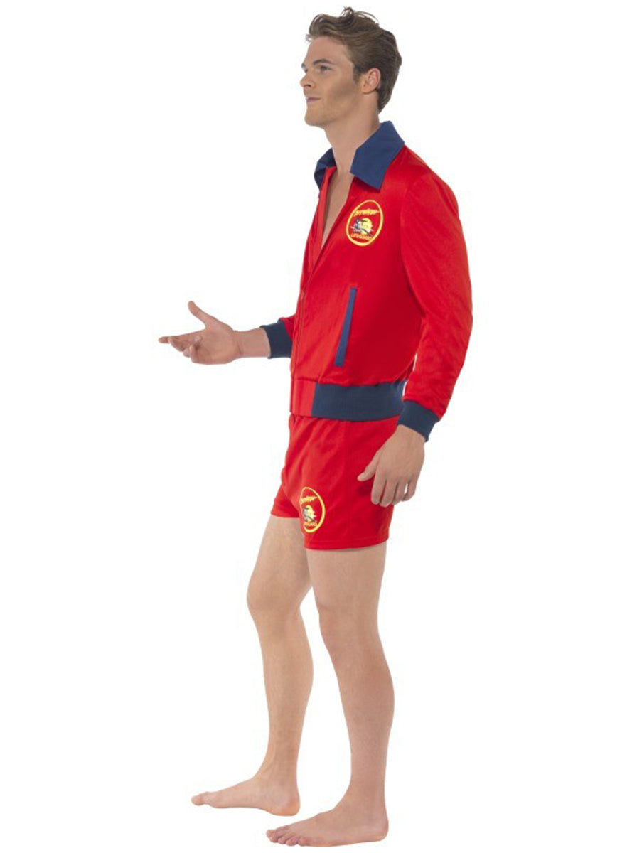 Déguisement sauveteur rouge  homme - Alerte à Malibu