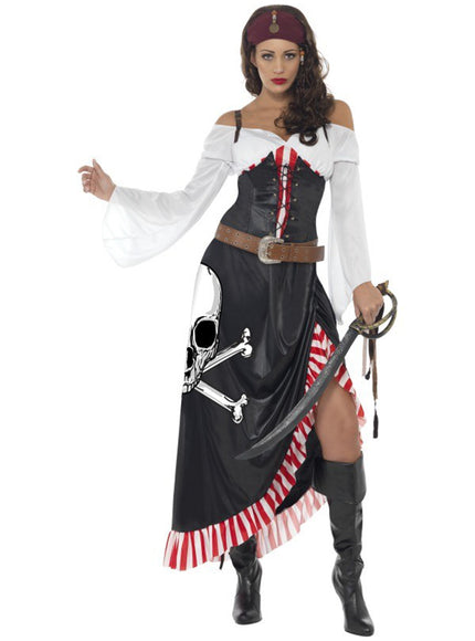 Déguisement de épéiste pirate pour femme