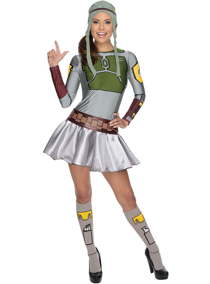 Déguisement de Boba Fett pour femme