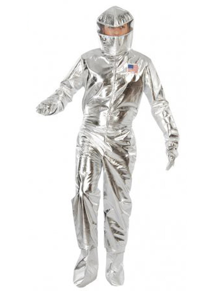Déguisement astronaute argenté