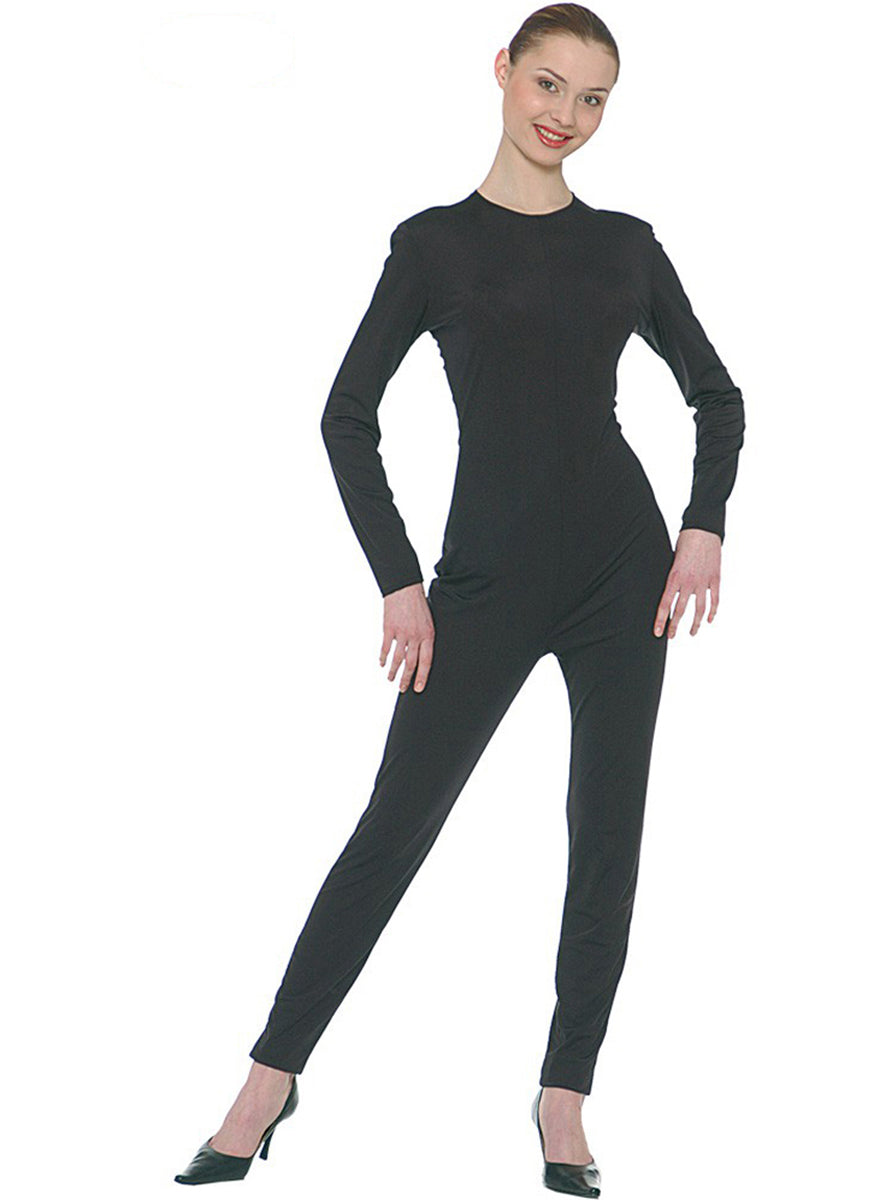Justaucorps de femme adulte noir