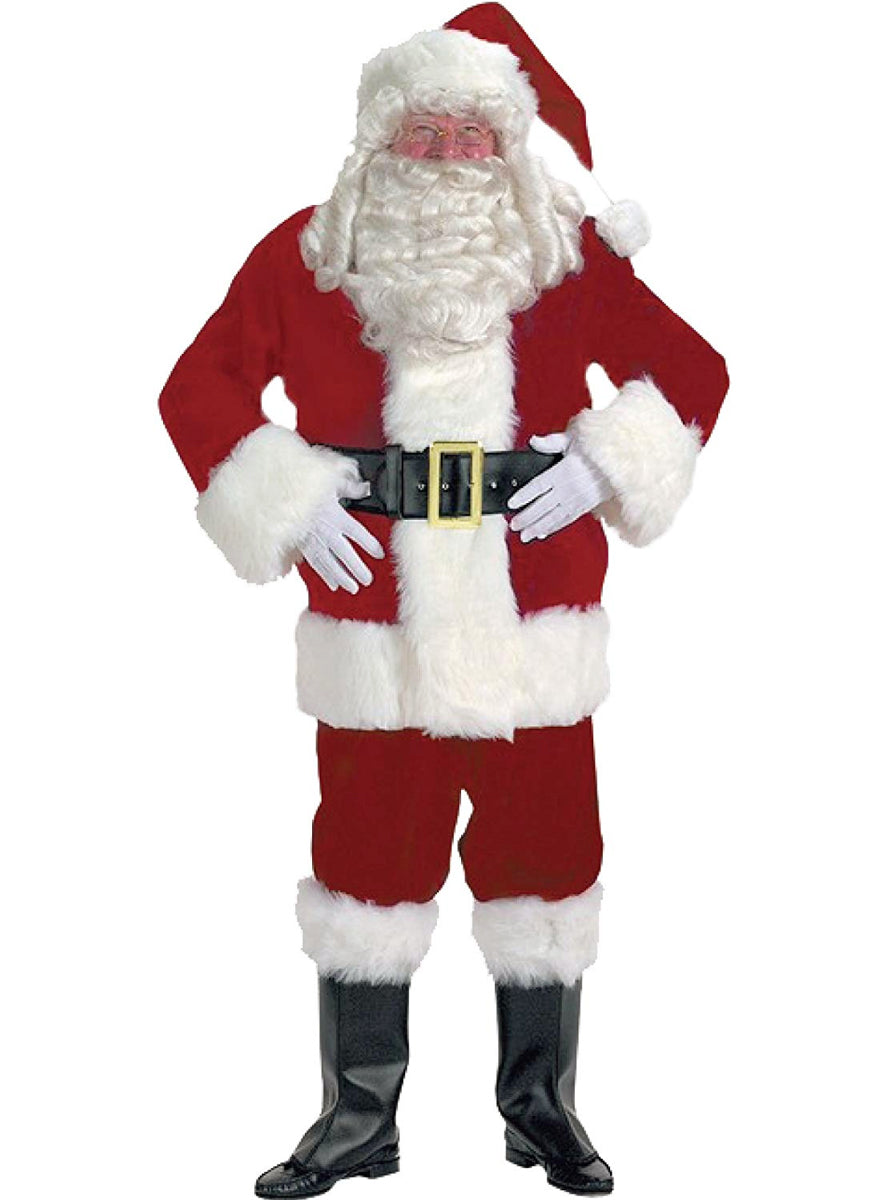 Déguisement de Père Noël adorable professionnel