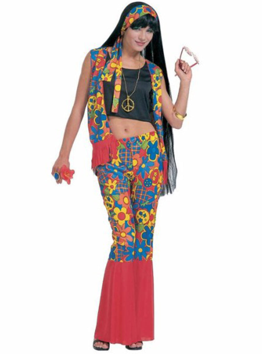 Déguisement hippie festival femme