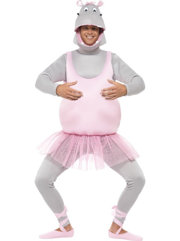 Déguisement hippopotame danseur adulte