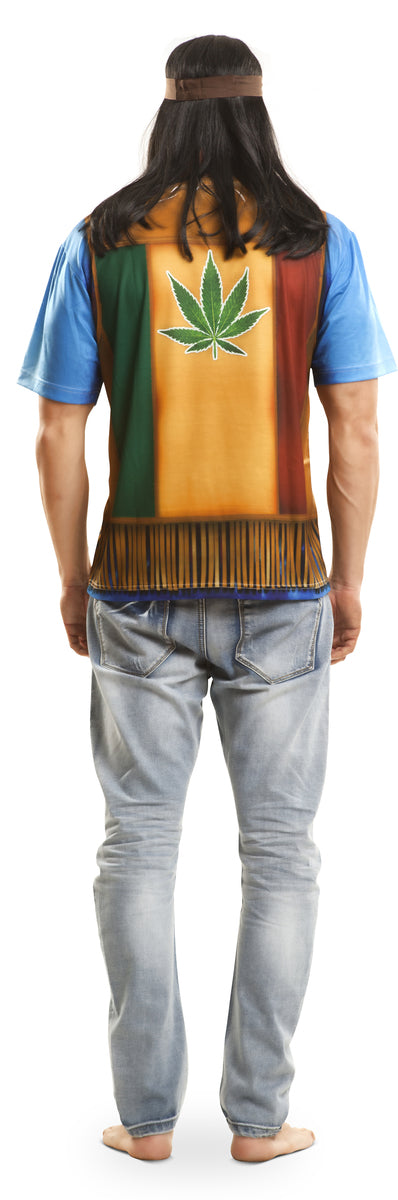 T-shirt hippie festival homme
