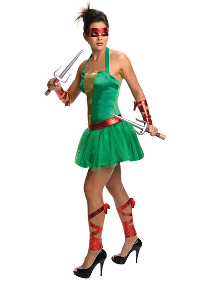 Déguisement Raphael Les Tortues Ninja femme