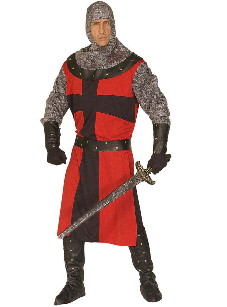 Déguisement chevalier de l'âge sombre pour homme