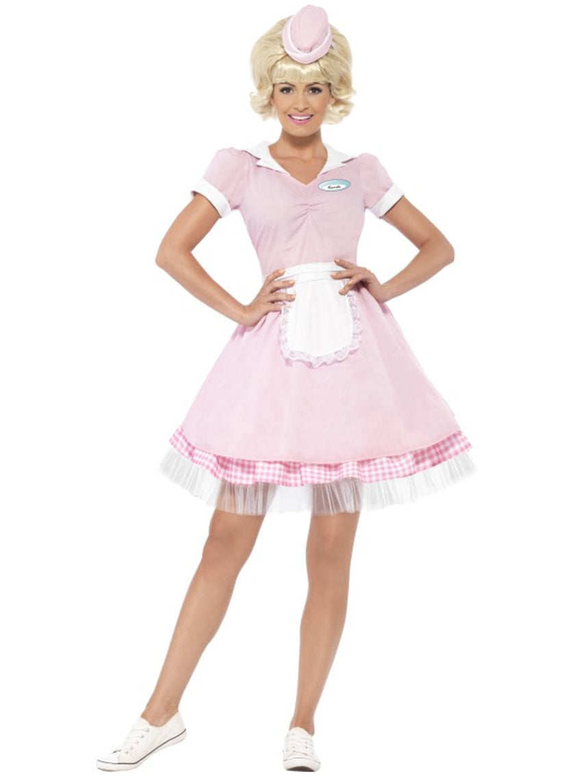 Déguisement serveuse retro femme