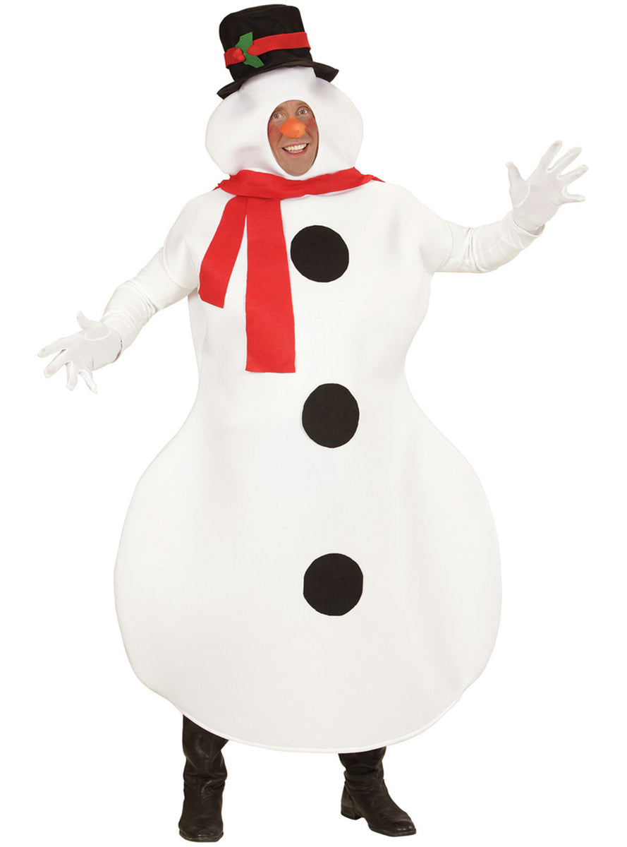 Déguisement bonhomme de neige homme
