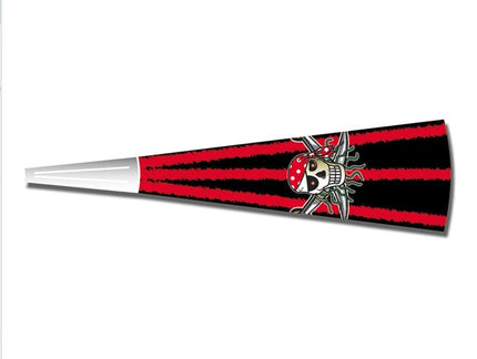red pirate lot de 6 cornes 19cm