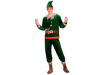 Déguisement lutin homme 4 pièces vert