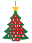 Calendrier de l’Avent sapin de noël