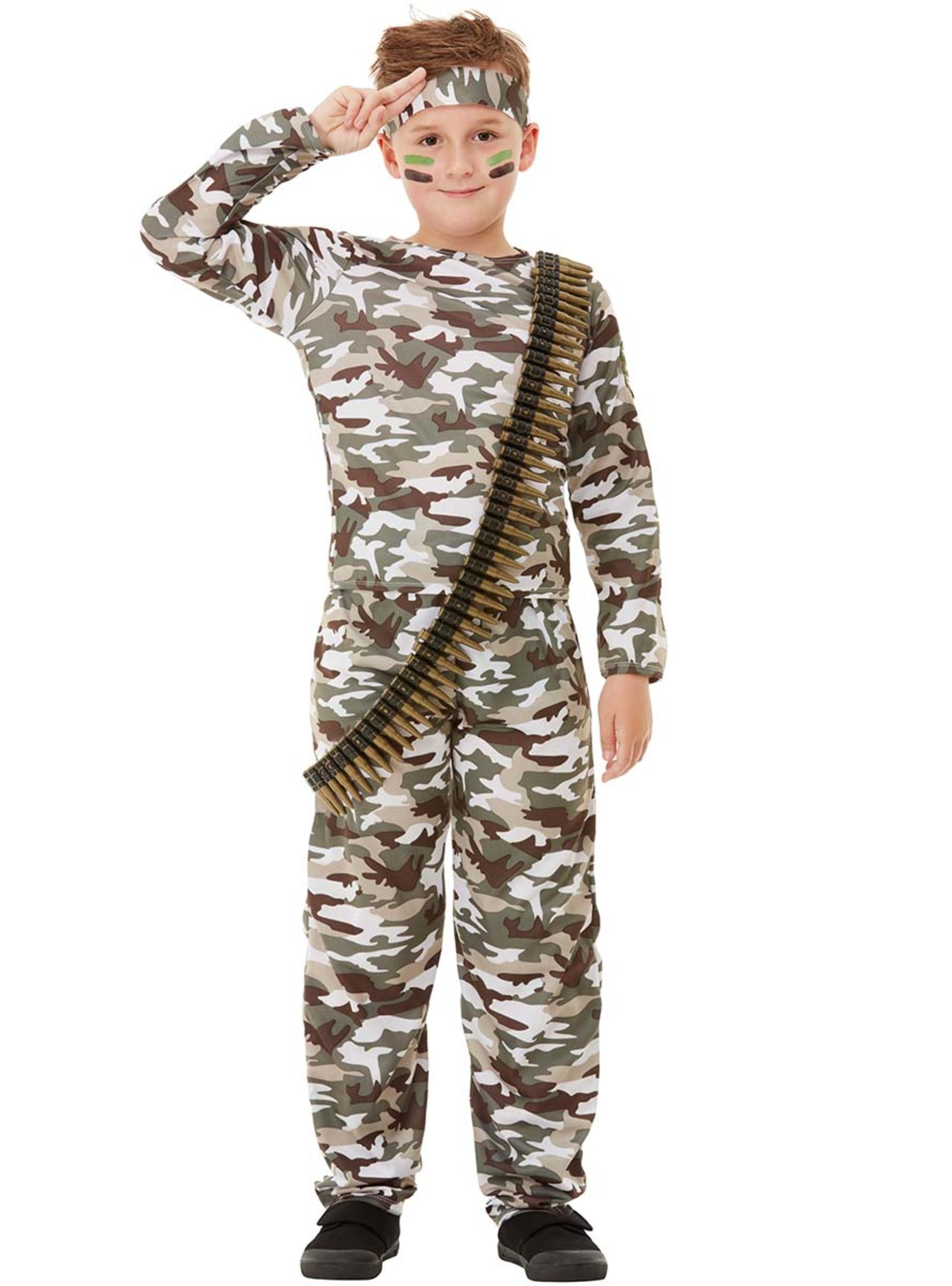 Déguisement militaire enfant