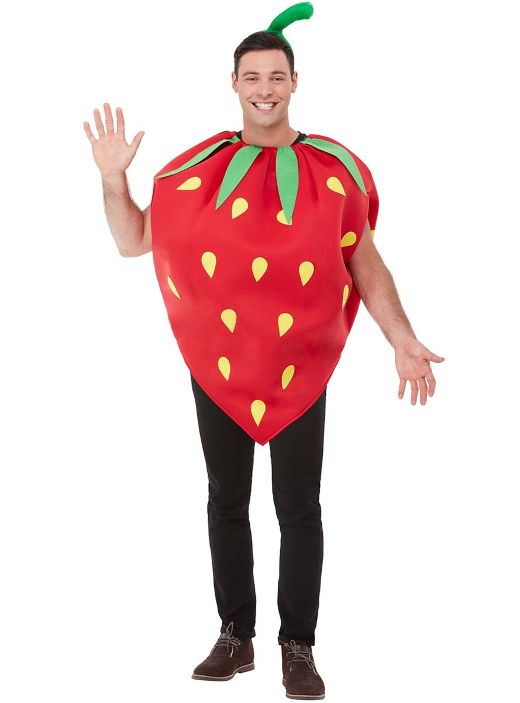 Déguisement fraise adulte