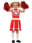 Déguisement pompom girl fille