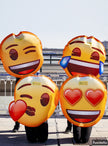 Déguisement Emoji sourire yeux en cœur