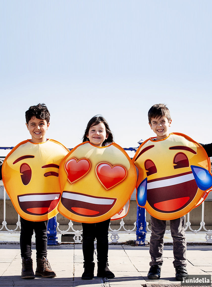 Déguisement Emoji clin d'œil enfant