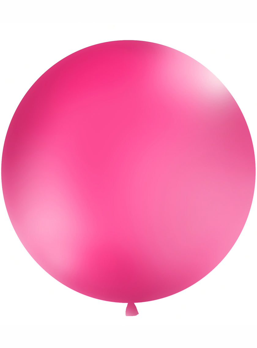 Ballon géant rose fuchsia