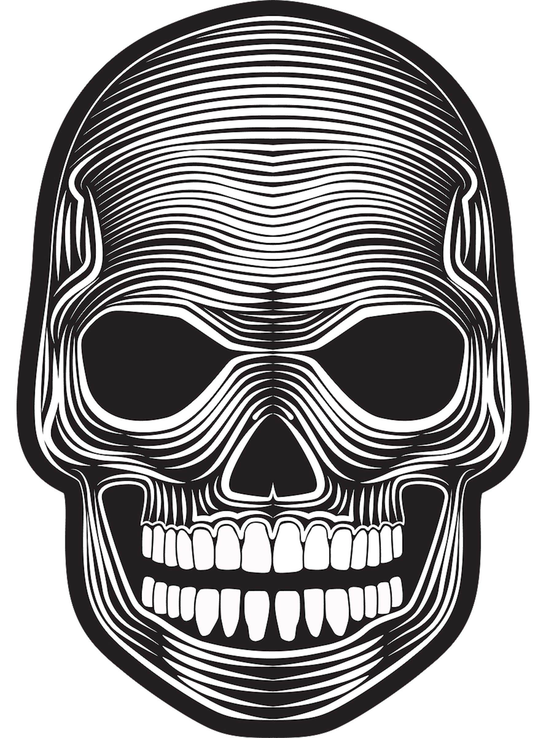 Masque squelette lumineux  adulte