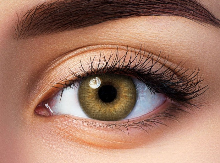 lentilles de contact beaut naturel brun miel 1 mois