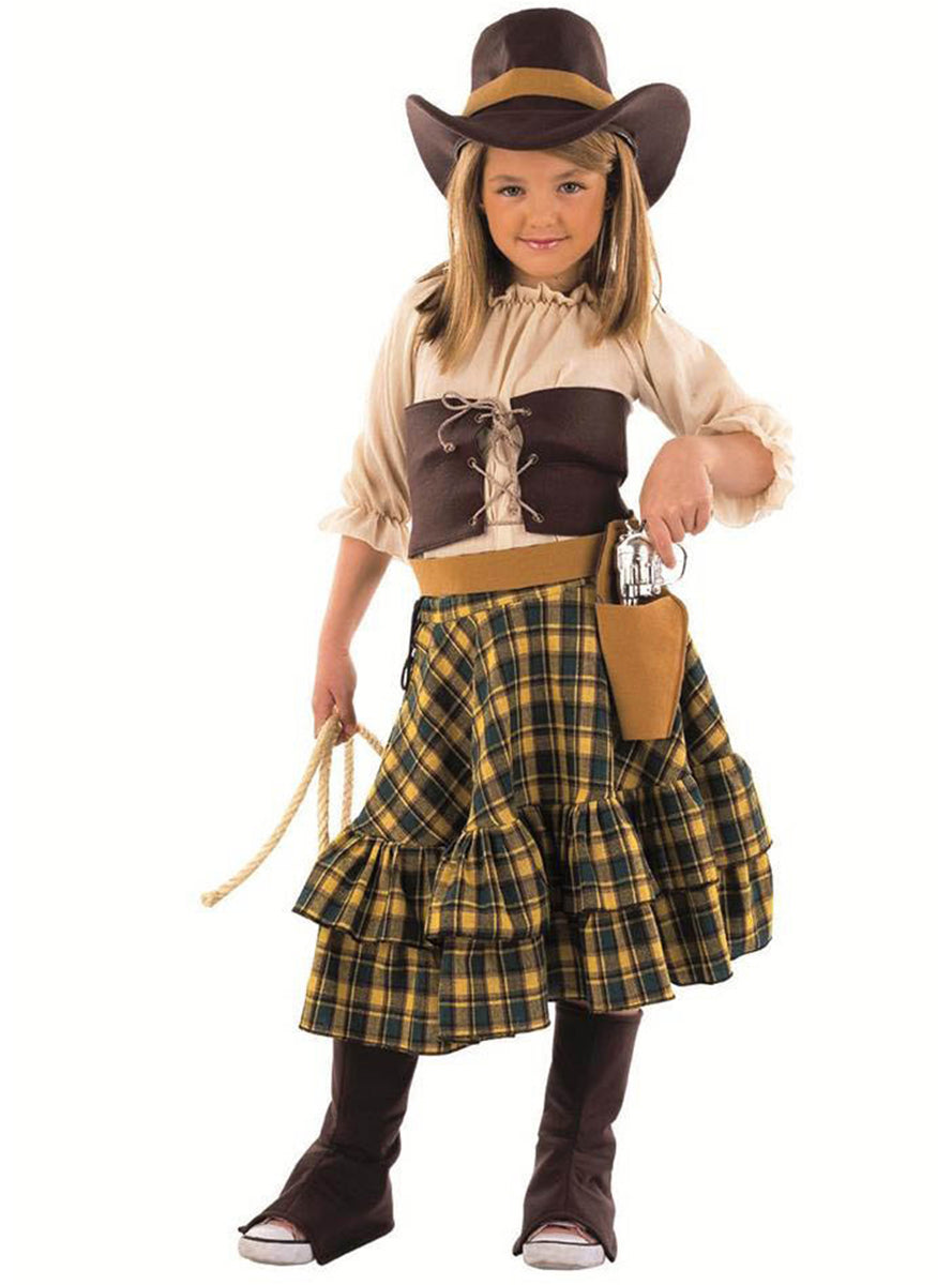 Déguisement de cow-girl bandit fille