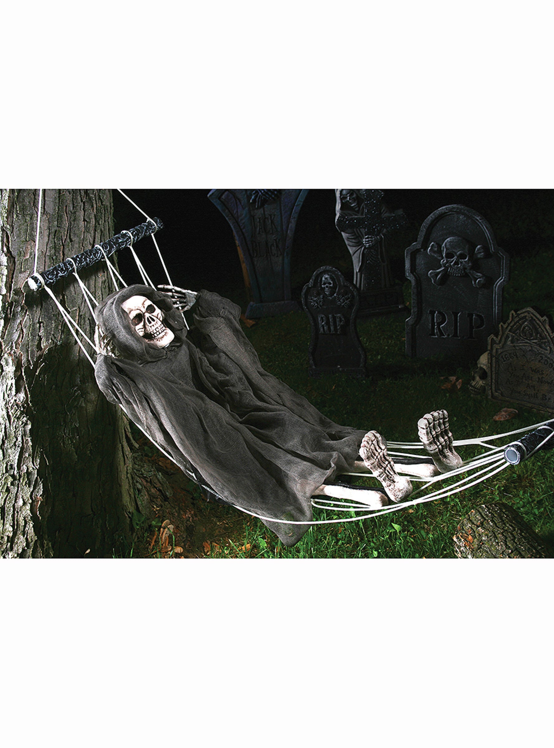 Figurine à suspendre de Faucheuse hamac