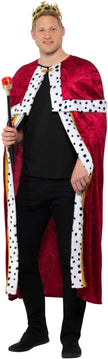 Déguisement Roi  rouge homme