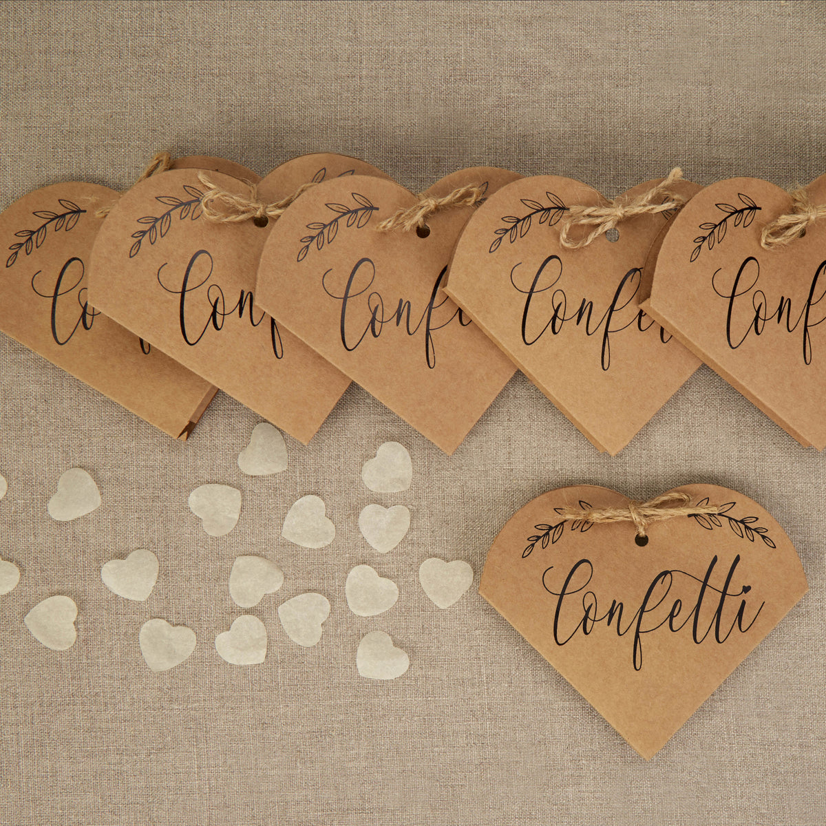 20 boîte cadeaux à confettis - Hearts & Krafts