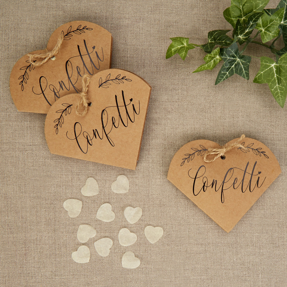 20 boîte cadeaux à confettis - Hearts & Krafts