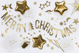 8 accessoires dorés pour photobooth - Happy New Year Collection