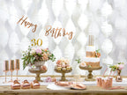 12 bougies d'anniversaire dorées de 12,5 cm