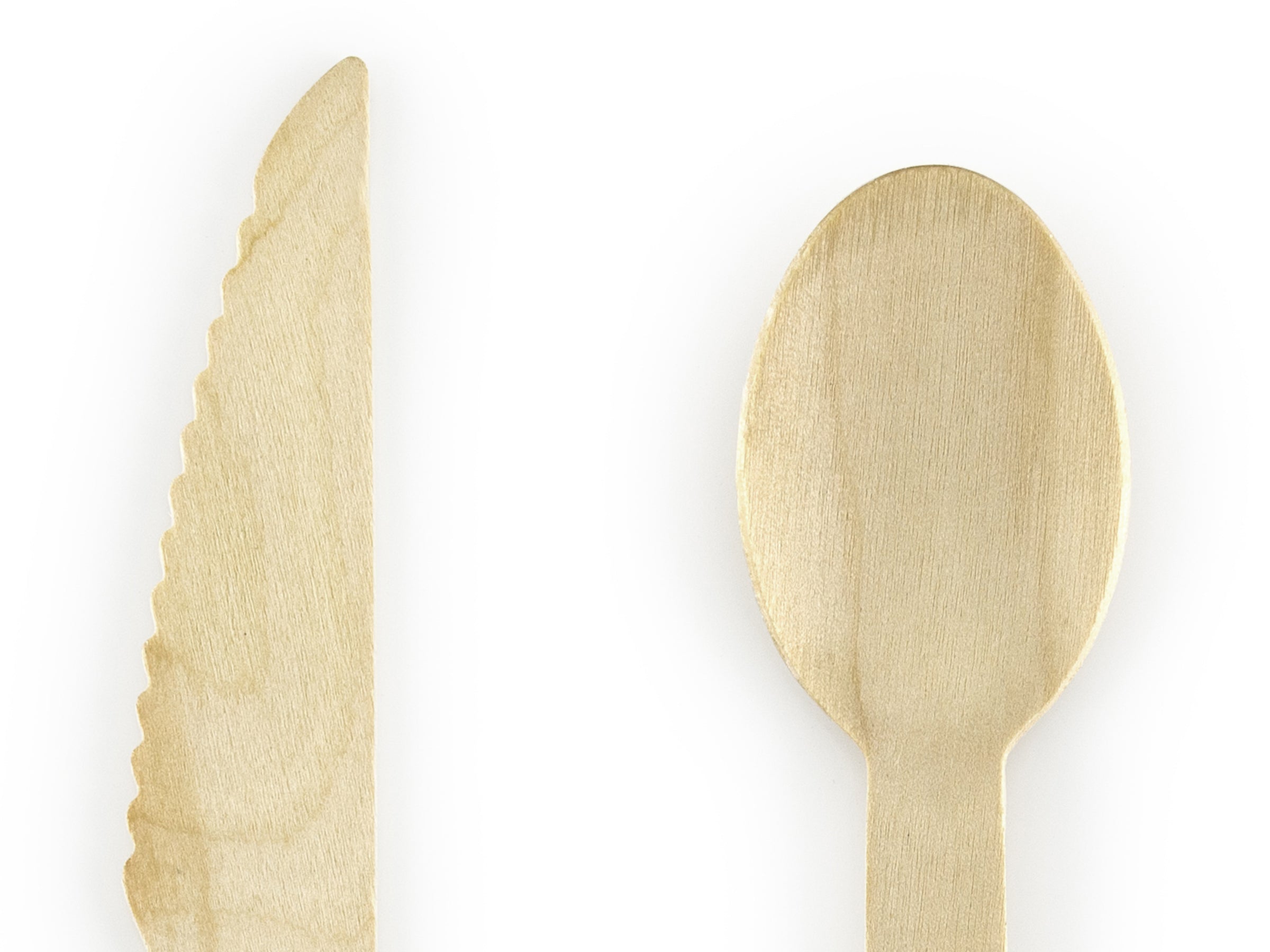 18 couverts motifs noirs en bois