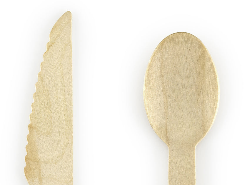 18 couverts en bois - Woodland