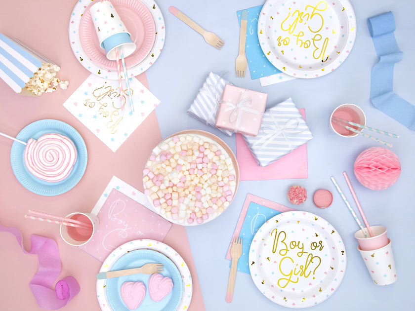 6 assiettes blanches avec texte doré 