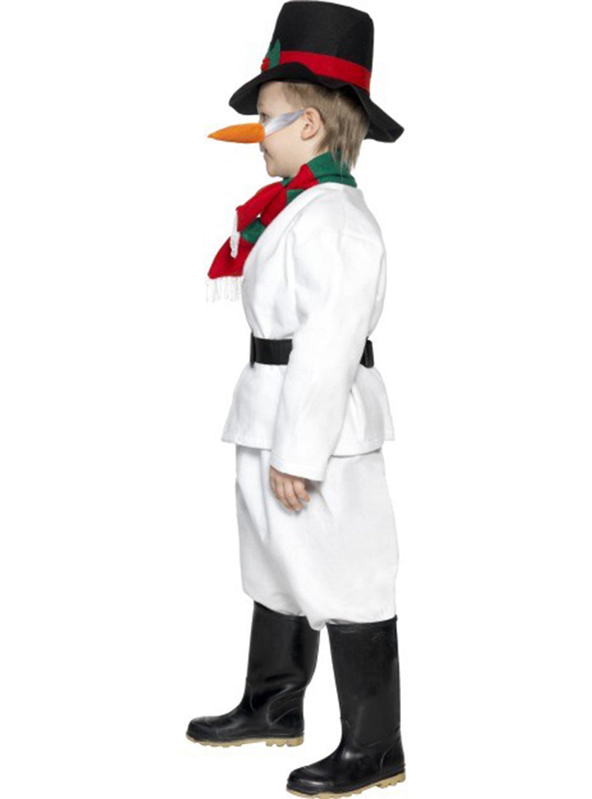 Déguisement de bonhomme de neige pour enfant