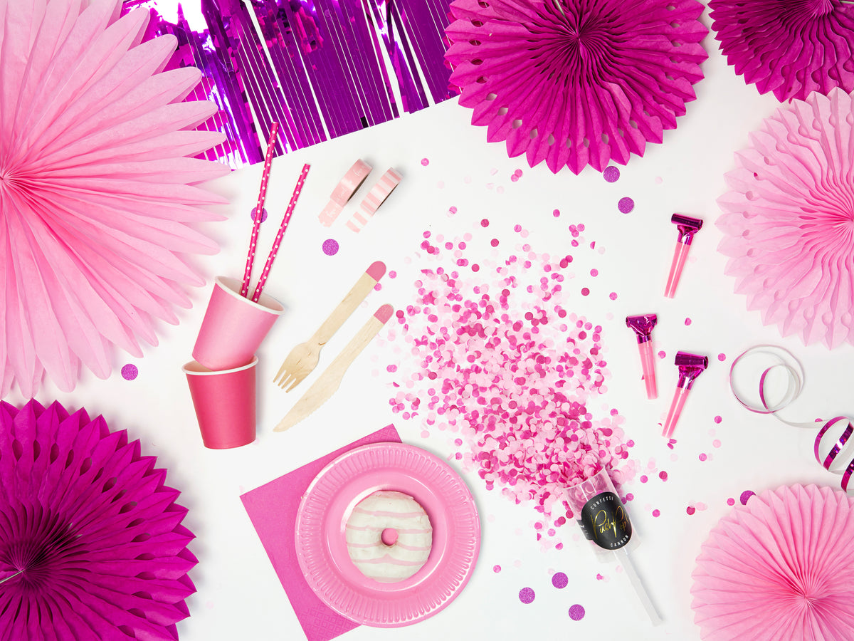 6 sans-gênes holographiques variés - Colorful & holographic birthday