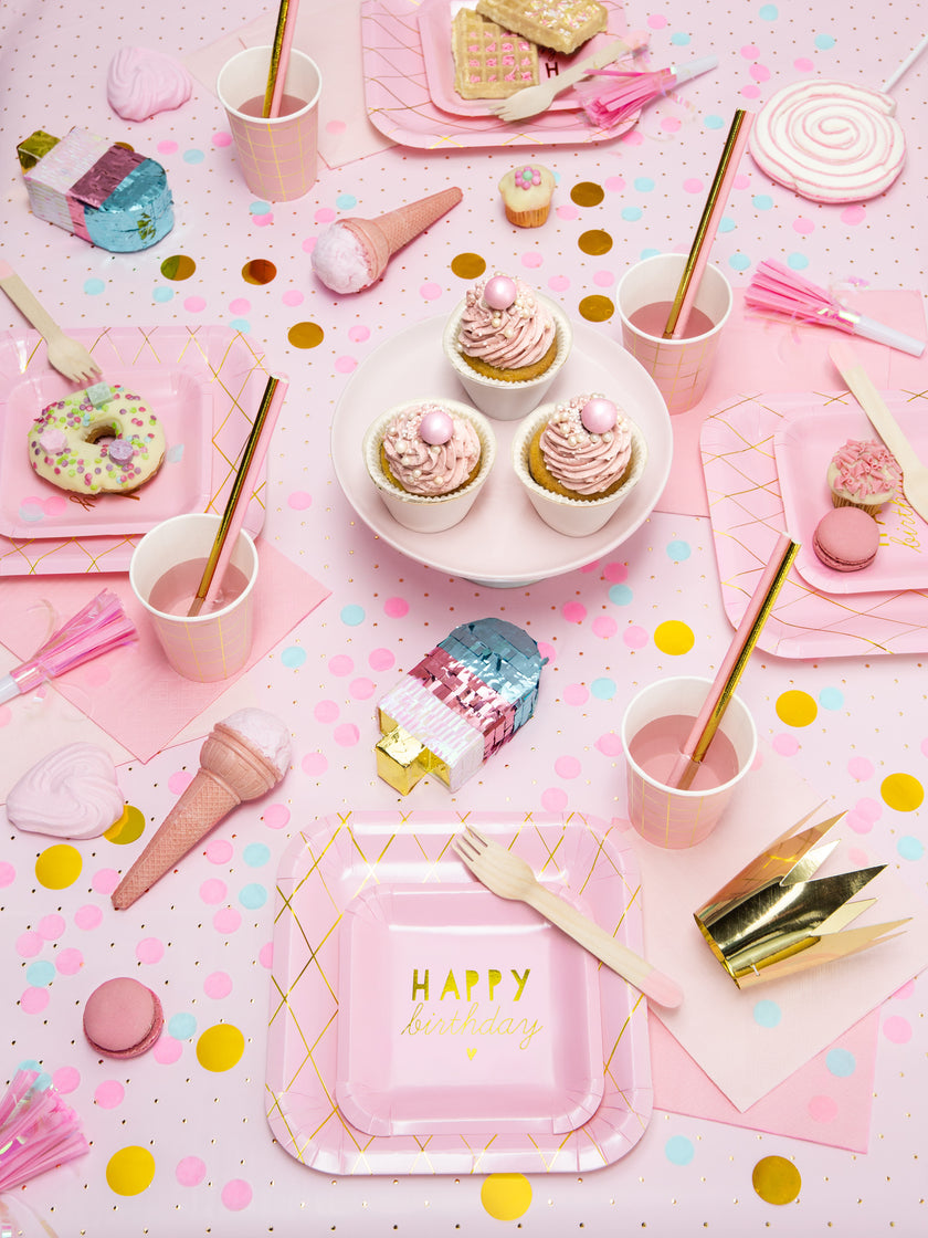 6 sans-gênes roses - Unicorn