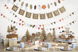20 pinces décoratives de 3 cm en bois