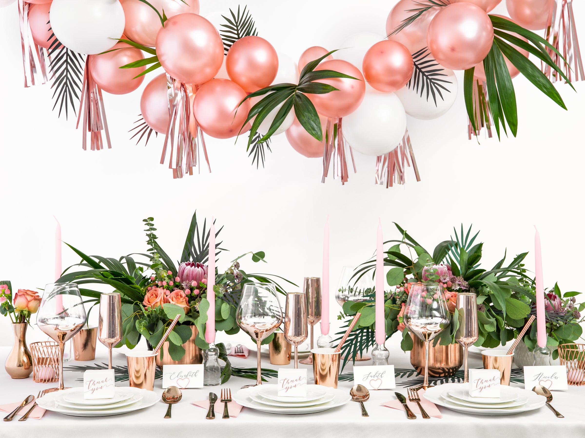 21 feuilles tropicales décoratives - Aloha Collection